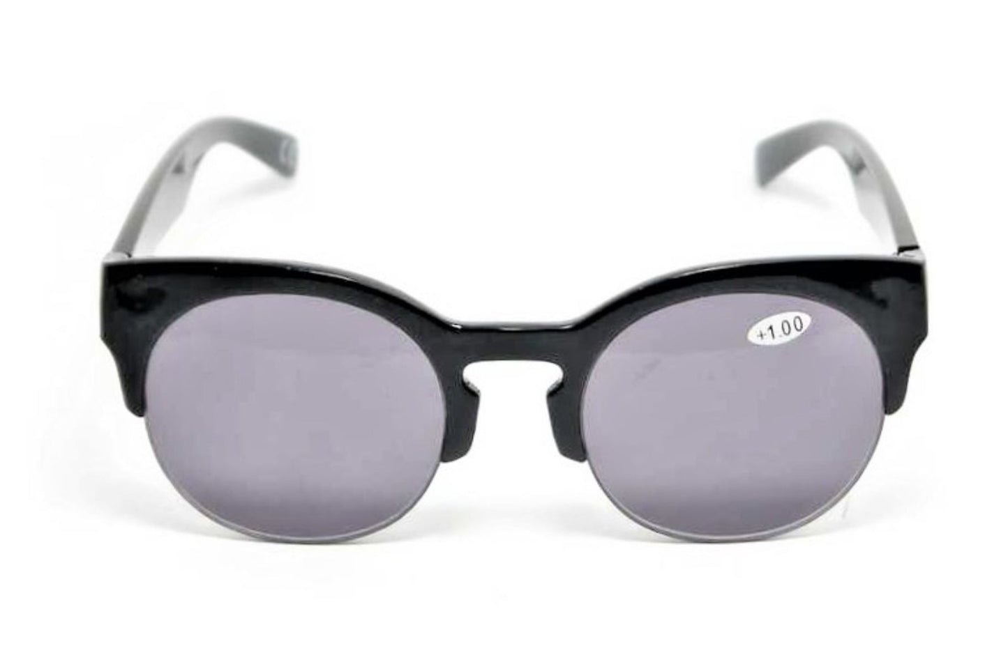 Round Half Frame Browline Sun Readers - Model SR30