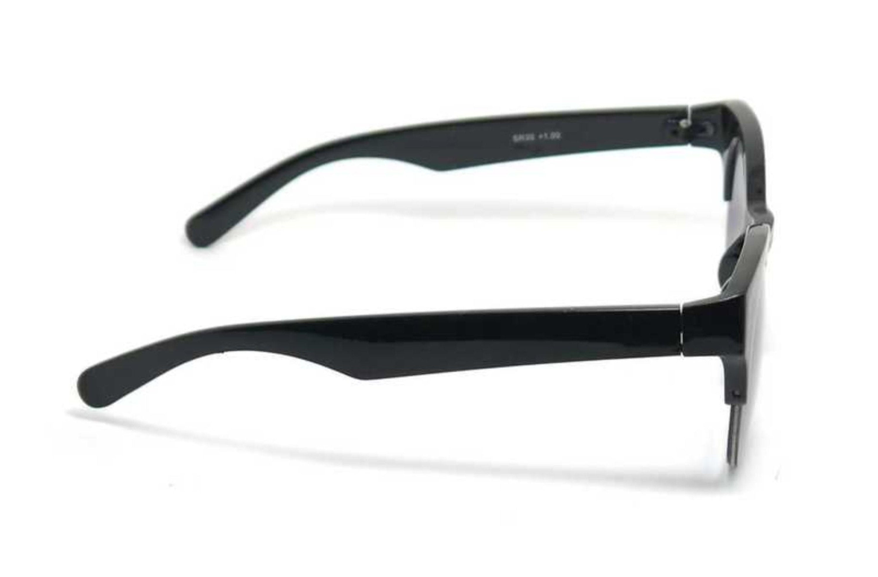 Round Half Frame Browline Sun Readers - Model SR30