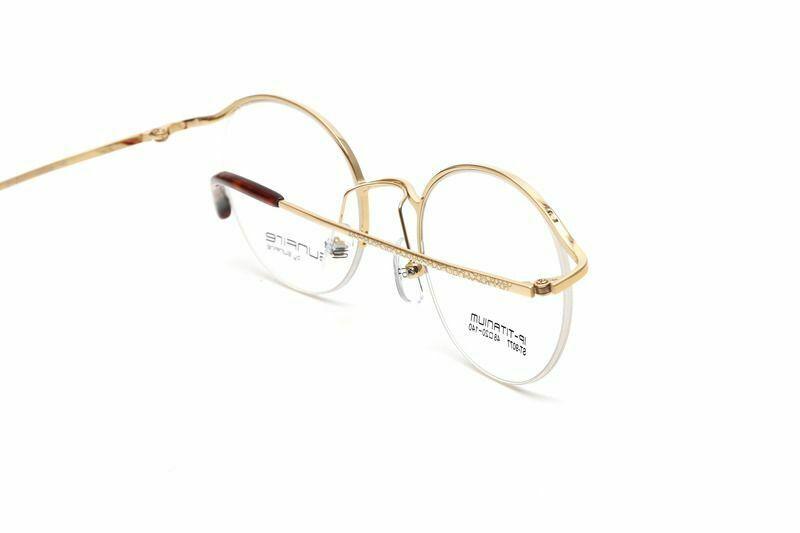 Pure Titanium Reading Glasses Scratch Resistant Resin Lenses - Model ST9077