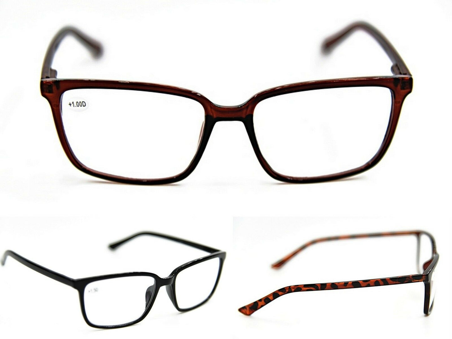 Reading Glasses All Metal Spring Hinges -Model DX1