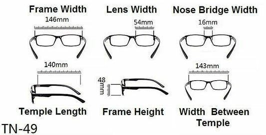 Sun Readers Gradient Unisex 16 Colours - Model TN49SR