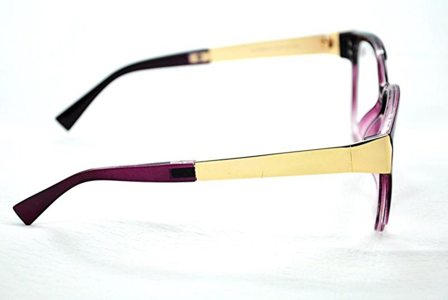 Large Frame 57mm x 55mm Metal & Acetate Retro Eyeglasses - Model GF122