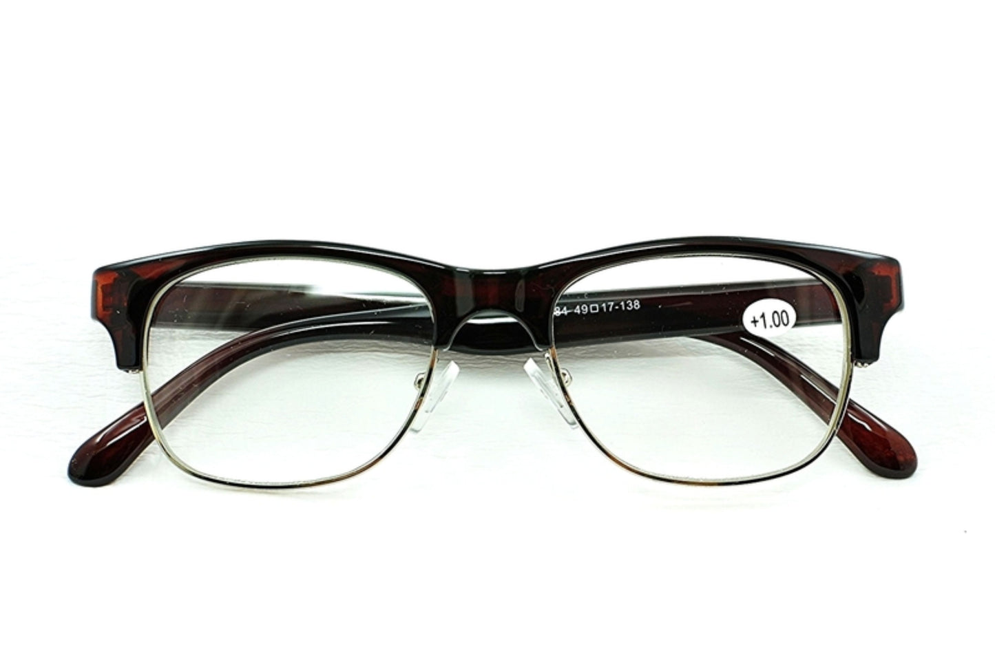 Half Frame Browline Reading Glasses - Model MT501