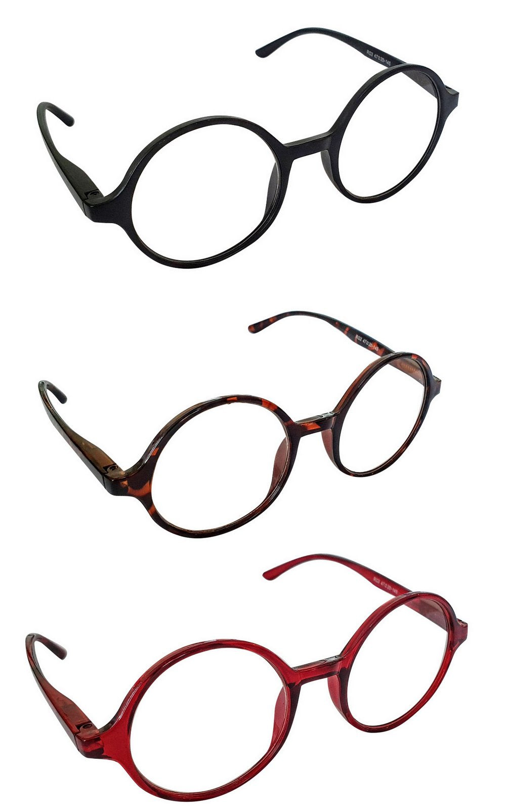 Round Reading Glasses Spring Hinges - Model RG3