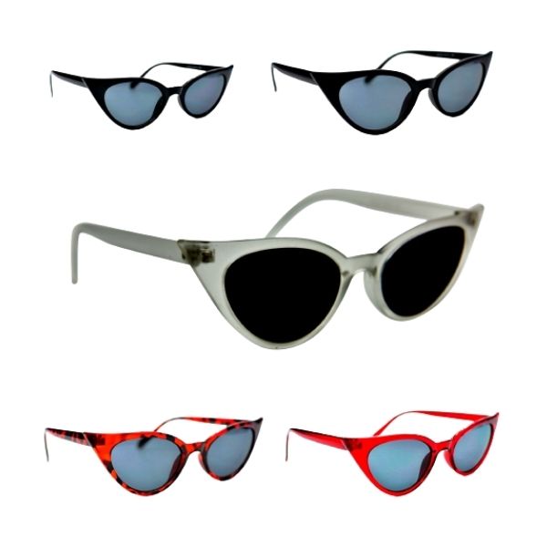 Cat Eye 1960's Sun Readers with Metal Hinges - Model SR58