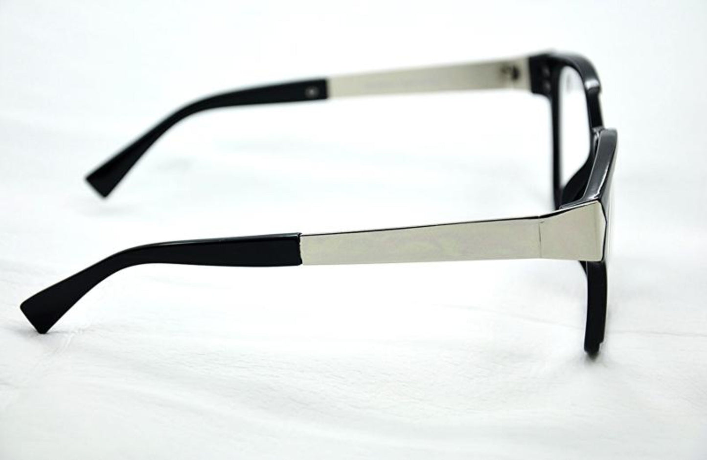 Large Frame 57mm x 55mm Metal & Acetate Retro Eyeglasses - Model GF122
