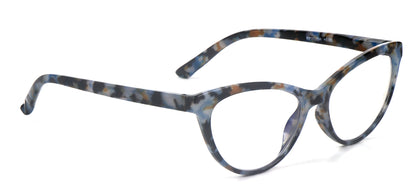 Cat Eye Retro Flower Design Reading Glasses Womans with Spring Hinges DX101