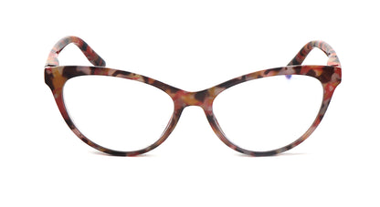 Cat Eye Retro Flower Design Reading Glasses Womans with Spring Hinges DX101