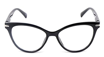 Cat Eye Reading Glasses Stylish Retro Womans Spring Hinges Lightweight Ready Readers Clear Vision 1.0+ 1.5+ 2.0+ 2.5+ 3.0+ 3.5+ 4.0+ DX82
