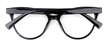 Cat Eye Reading Glasses Stylish Retro Womans Spring Hinges Lightweight Ready Readers Clear Vision 1.0+ 1.5+ 2.0+ 2.5+ 3.0+ 3.5+ 4.0+ DX82