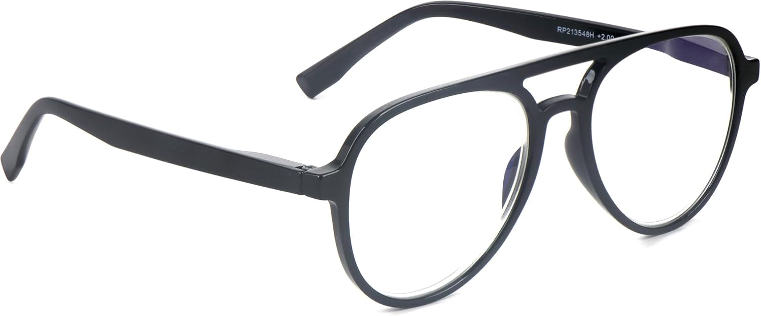Classic Style Funky Reading Glasses Mens Womans with Metal Hinges DX100