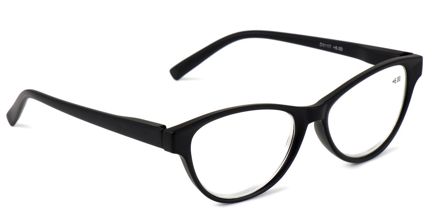 Very High Power Cat Eye Retro Reading Glasses +4.5+5.0+5.5+6.0+6.5+7.0 DX117
