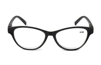 Very High Power Cat Eye Retro Reading Glasses +4.5+5.0+5.5+6.0+6.5+7.0 DX117
