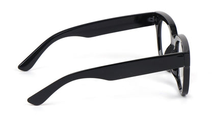 Fashion Oval Reading Glasses Anti Blue Light Retro Unisex Metal Hinges 2128