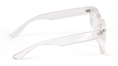 Fashion Oval Reading Glasses Anti Blue Light Retro Unisex Metal Hinges 2128