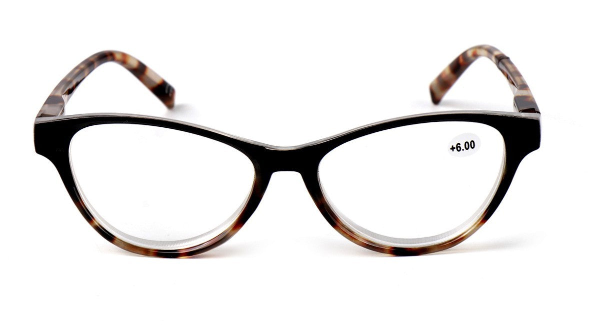 Very High Power Cat Eye Retro Reading Glasses +4.5+5.0+5.5+6.0+6.5+7.0 DX117