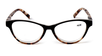 Very High Power Cat Eye Retro Reading Glasses +4.5+5.0+5.5+6.0+6.5+7.0 DX117