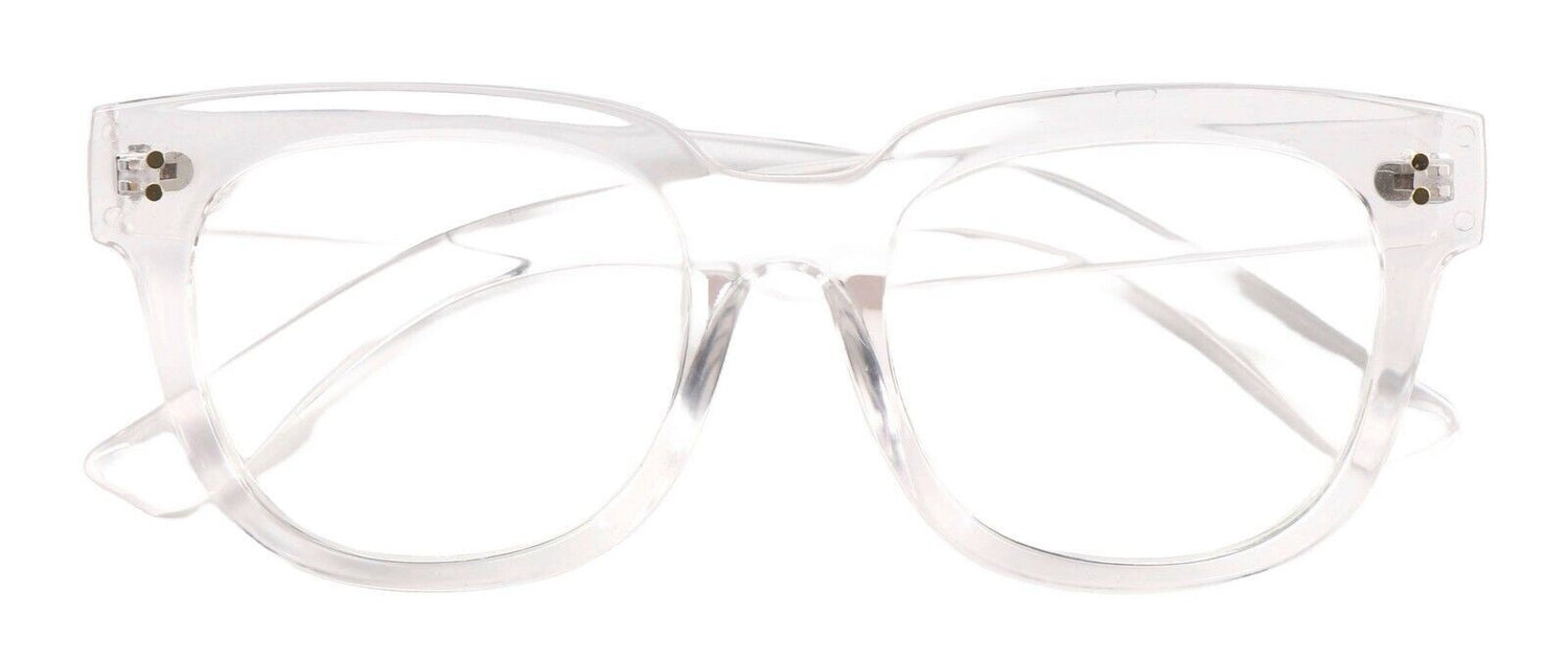Fashion Oval Reading Glasses Anti Blue Light Retro Unisex Metal Hinges 2128