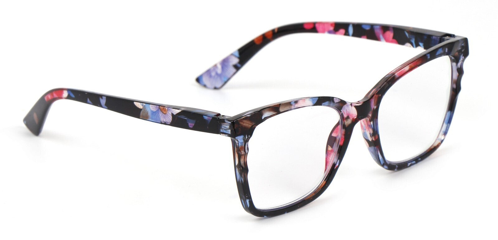 Colourful Oversized Retro Reading Glasses Unisex Spring Hinges 6 Colours 002