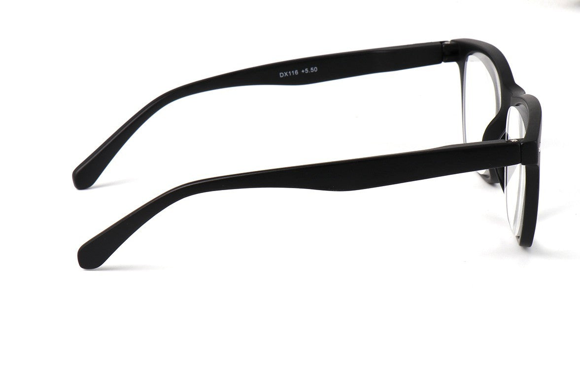 High Power Oval  Retro Reading Glasses Unisex+4.5+5.0+5.5+6.0+6.5+7.0 DX116