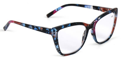 Cat Eye Funky Oversized Reading Glasses Woman with Spring Hinges 16 Colours DX88