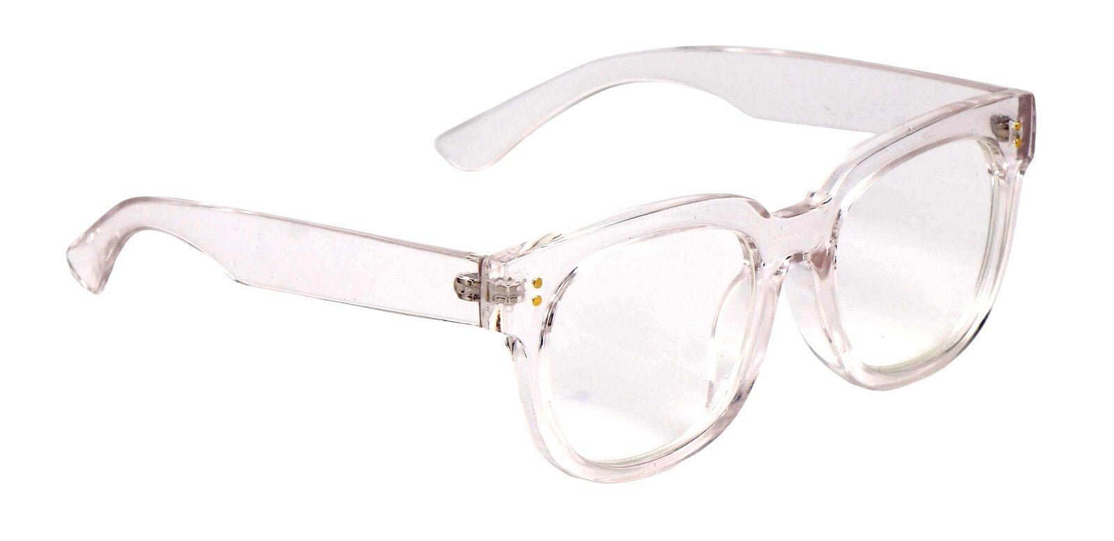 Fashion Oval Reading Glasses Anti Blue Light Retro Unisex Metal Hinges 2128