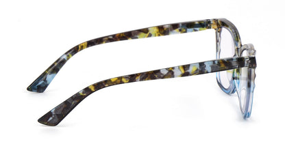 Colourful Oversized Retro Reading Glasses Unisex Spring Hinges 6 Colours 002