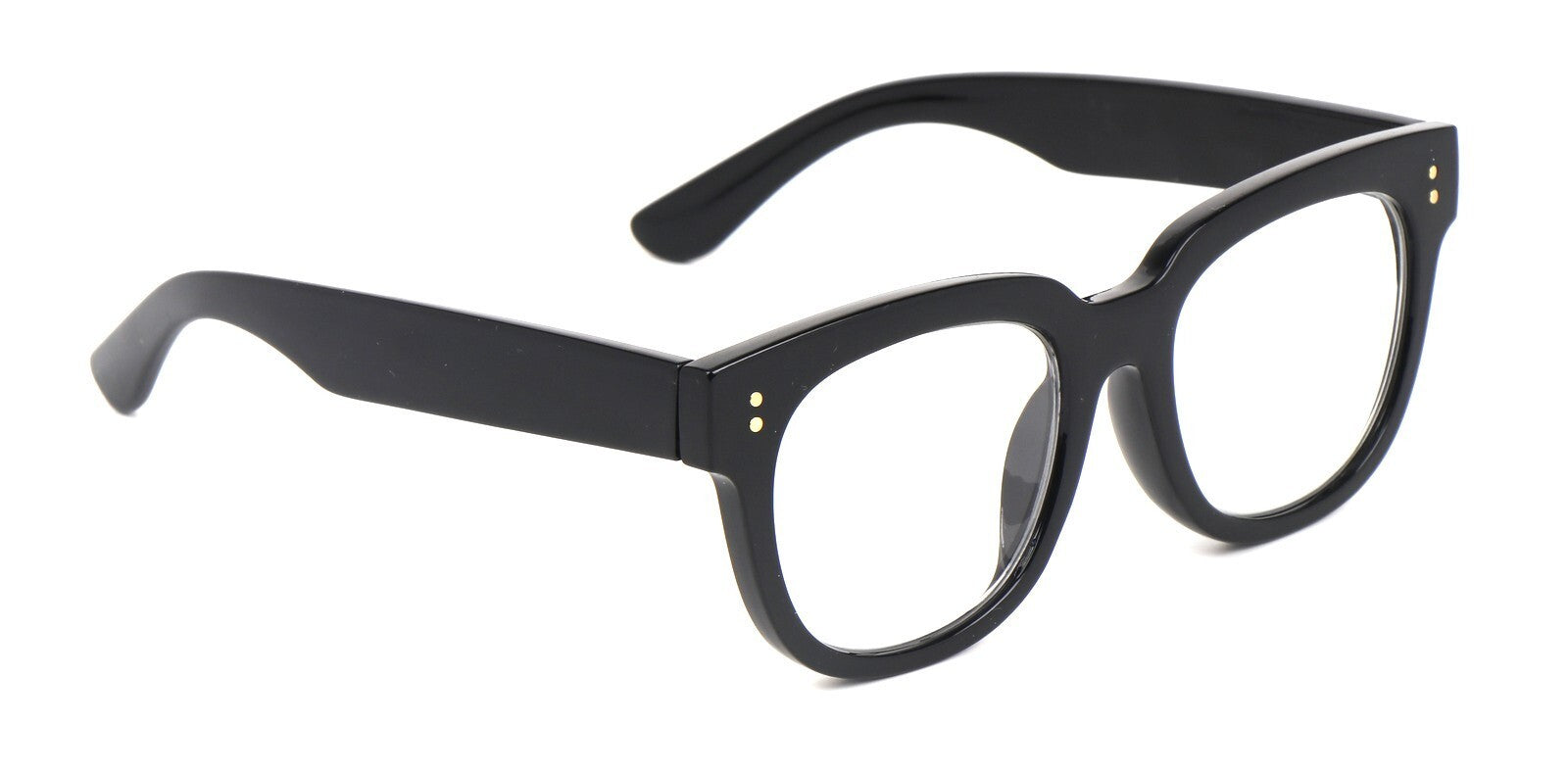 Fashion Oval Reading Glasses Anti Blue Light Retro Unisex Metal Hinges 2128