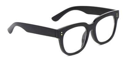 Fashion Oval Reading Glasses Anti Blue Light Retro Unisex Metal Hinges 2128