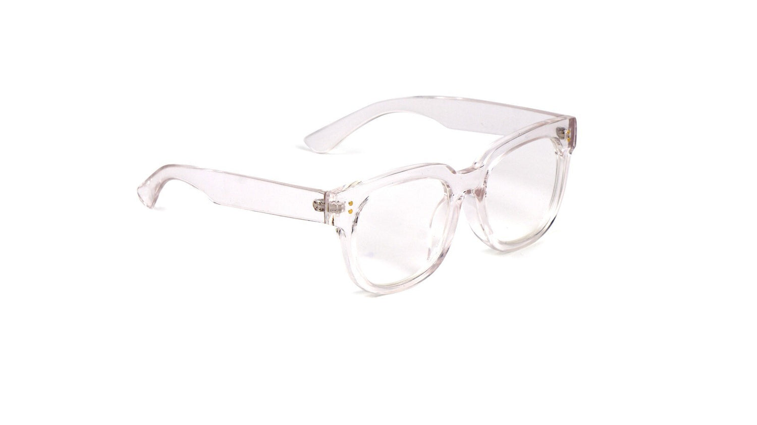 Fashion Oval Reading Glasses Anti Blue Light Retro Unisex Metal Hinges 2128