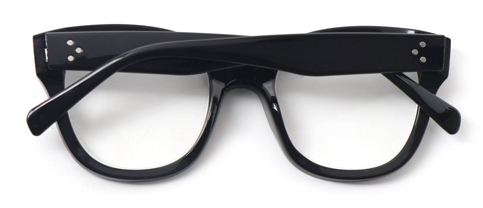 Stylish Oversized Retro Anti Blue Light Reading Glasses Unisex Metal Hinges 5037
