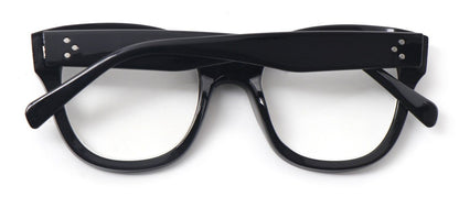 Stylish Oversized Retro Anti Blue Light Reading Glasses Unisex Metal Hinges 5037