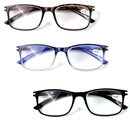 High Power Reading Glasses Unisex Strong Lens +4.5+5.0+5.5+6.0+6.5+7.0 DX118