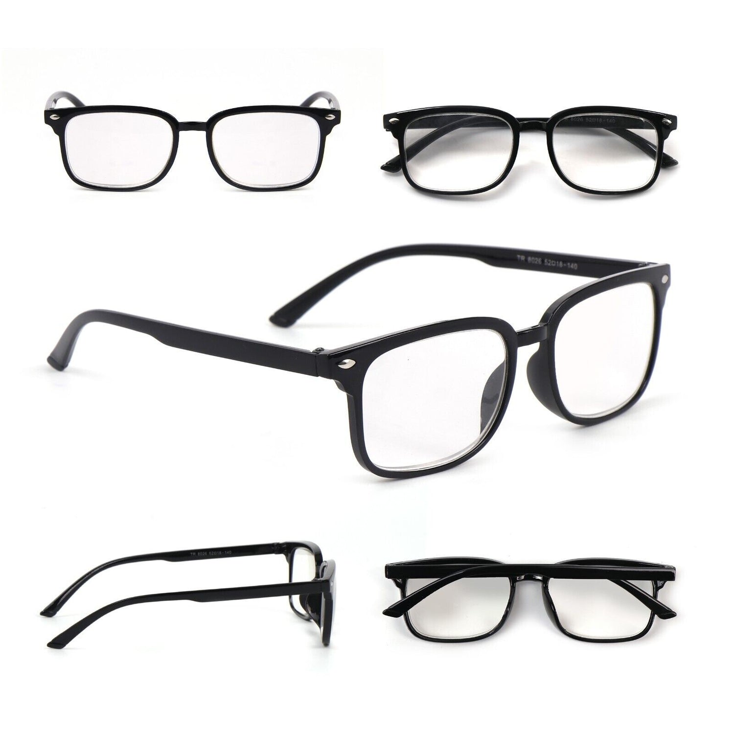 High Lens Srength Reading Glasses Strong Magnification +4.5+5.0+5.5+6.0   DX105