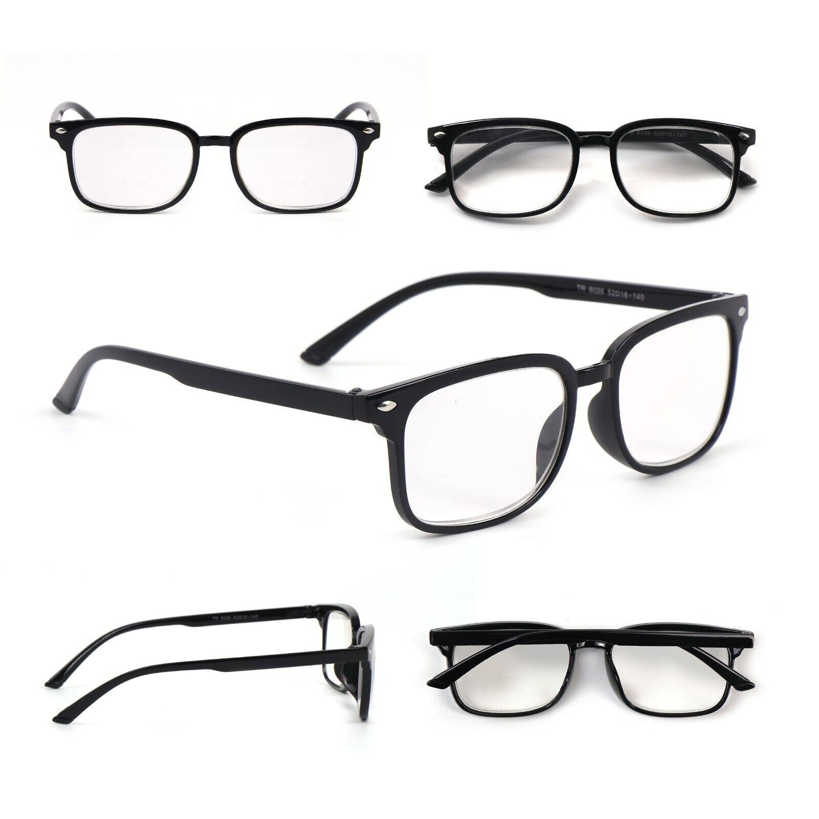 High Lens Srength Reading Glasses Strong Magnification +4.5+5.0+5.5+6.0   DX105