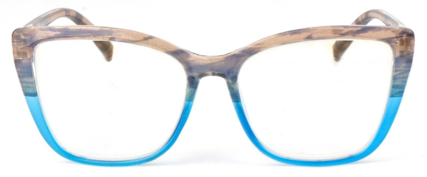 Cat Eye Funky Oversized Reading Glasses Woman with Spring Hinges 16 Colours DX88