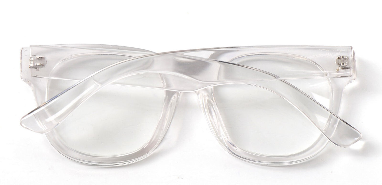 Fashion Oval Reading Glasses Anti Blue Light Retro Unisex Metal Hinges 2128