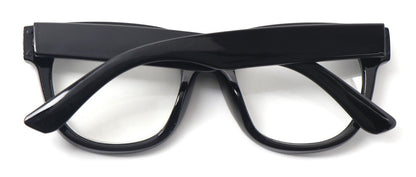 Fashion Oval Reading Glasses Anti Blue Light Retro Unisex Metal Hinges 2128