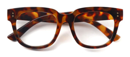 Fashion Oval Reading Glasses Anti Blue Light Retro Unisex Metal Hinges 2128