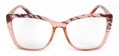 Cat Eye Funky Oversized Reading Glasses Woman with Spring Hinges 16 Colours DX88
