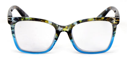 Colourful Oversized Retro Reading Glasses Unisex Spring Hinges 6 Colours 002