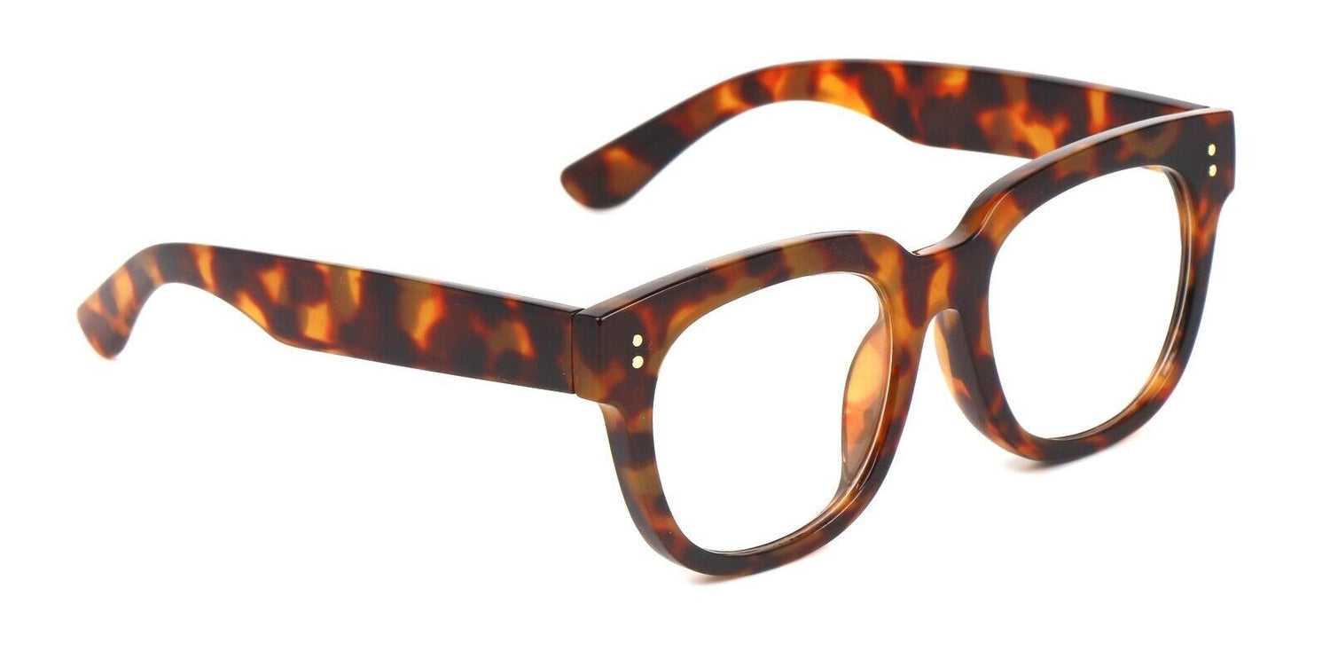 Fashion Oval Reading Glasses Anti Blue Light Retro Unisex Metal Hinges 2128