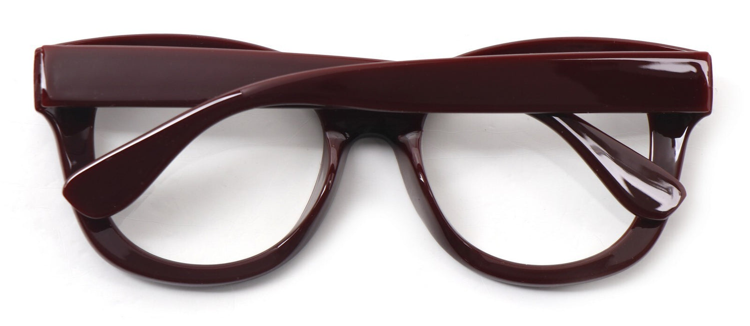 Oval Stylish Broad Framed Retro Reading Glasses Mens Womans Spring Hinges 2534
