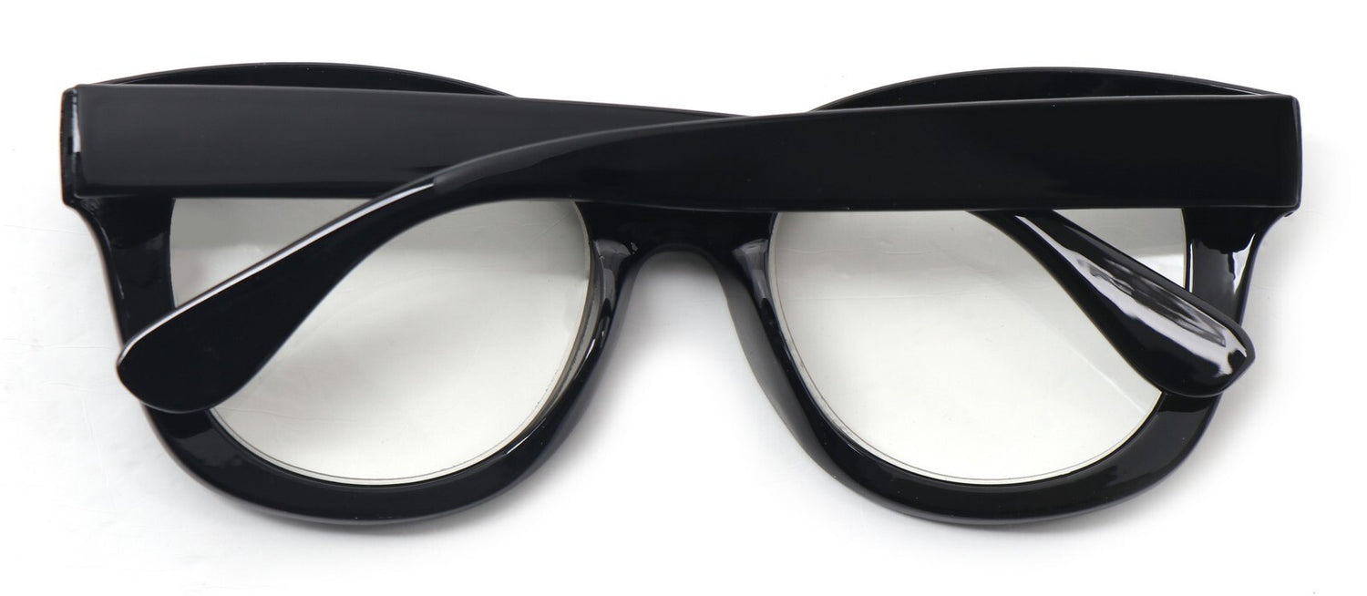 Oval Stylish Broad Framed Retro Reading Glasses Mens Womans Spring Hinges 2534
