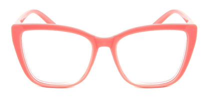 Cat Eye Funky Oversized Reading Glasses Woman with Spring Hinges 16 Colours DX88