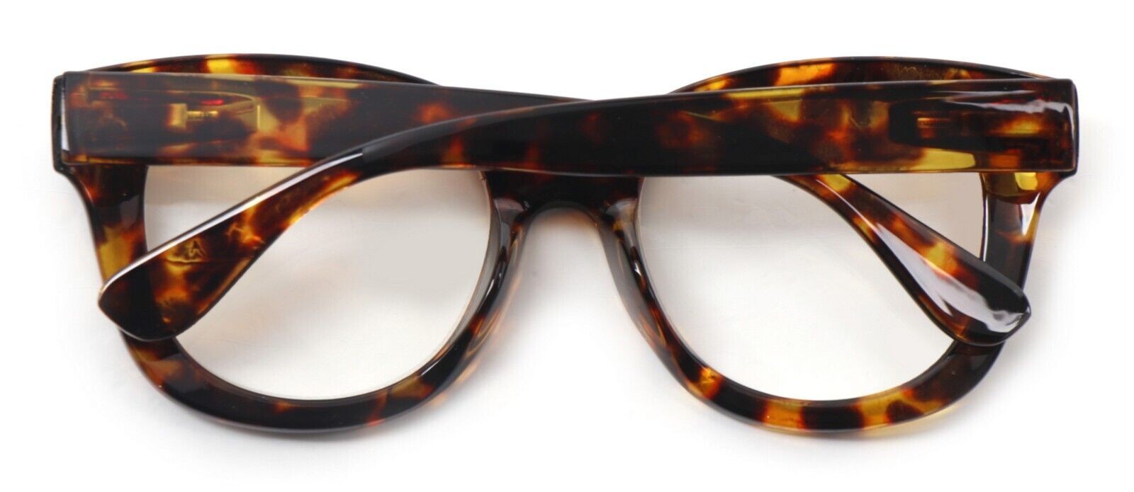 Oval Stylish Broad Framed Retro Reading Glasses Mens Womans Spring Hinges 2534