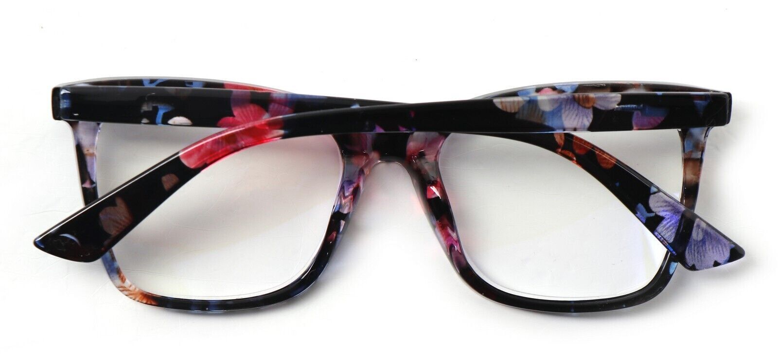 Colourful Oversized Retro Reading Glasses Unisex Spring Hinges 6 Colours 002
