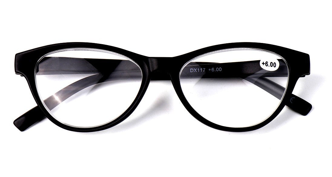 Very High Power Cat Eye Retro Reading Glasses +4.5+5.0+5.5+6.0+6.5+7.0 DX117