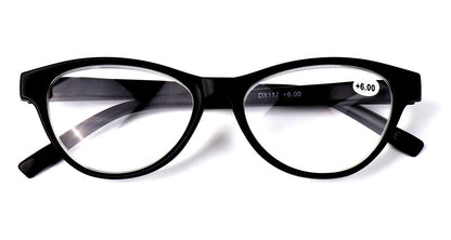 Very High Power Cat Eye Retro Reading Glasses +4.5+5.0+5.5+6.0+6.5+7.0 DX117
