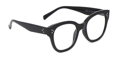 Stylish Oversized Retro Anti Blue Light Reading Glasses Unisex Metal Hinges 5037